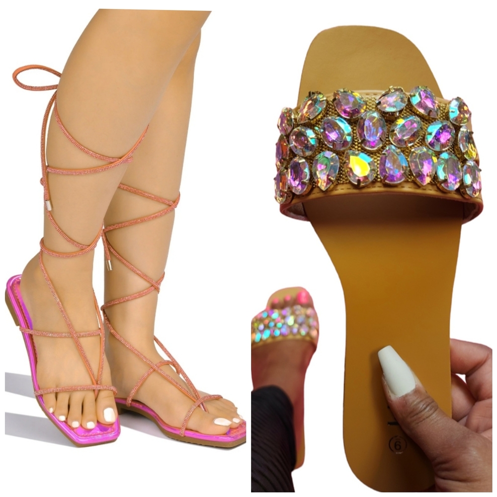 2 Pairs Of Sandals (Bundle Deal)